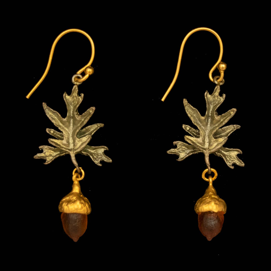 Pin Oak Earrings