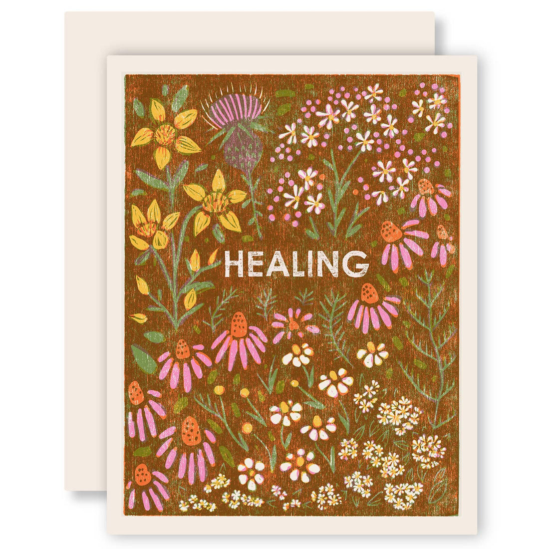 Healing Herb Garden Card