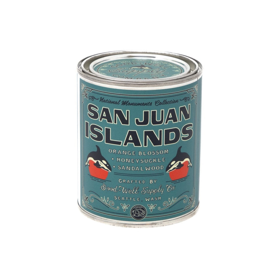 San Juan Islands National Park Candle