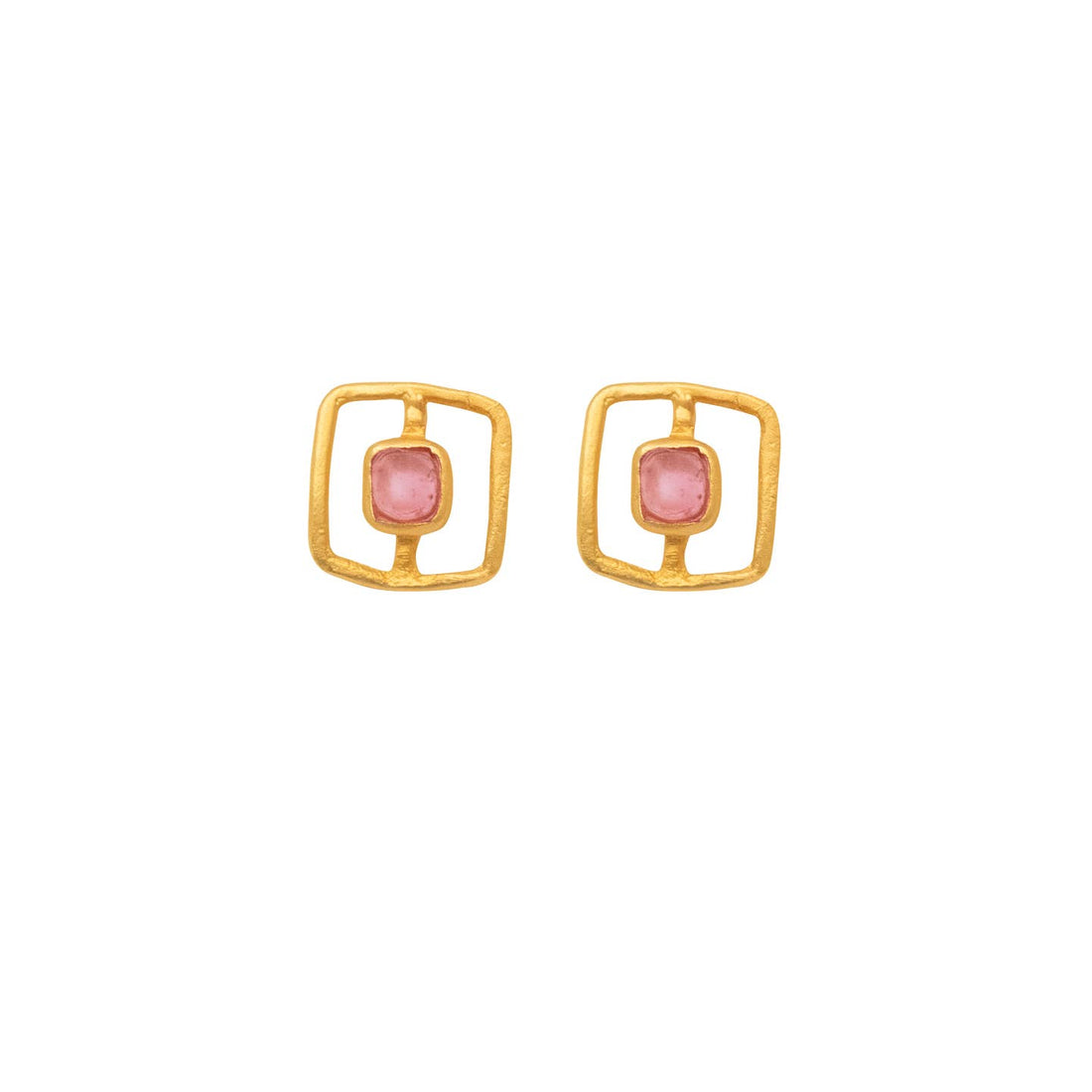Fragment Post Earrings | Pink