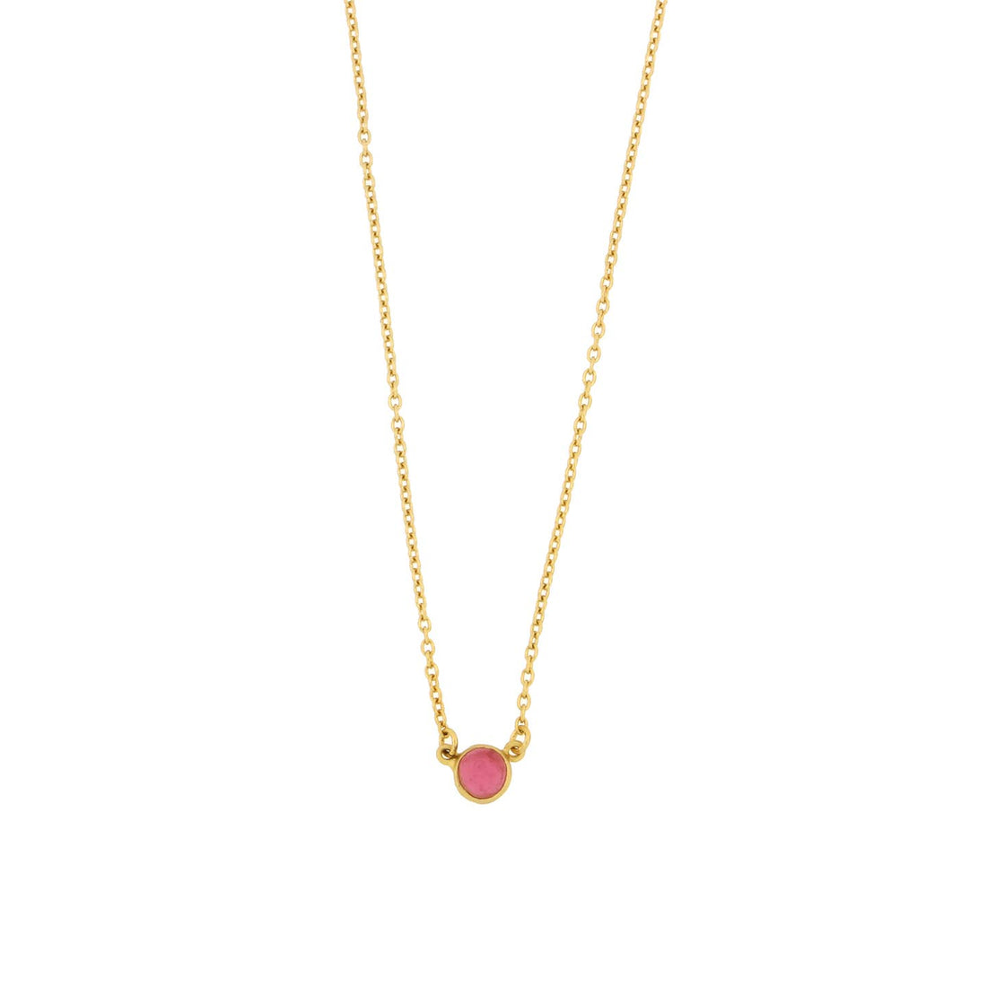 Bubble Dainty Necklace | Pink