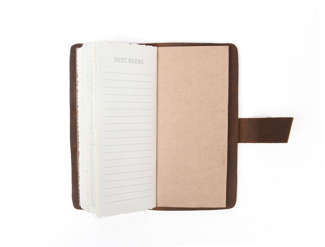 Beer Leather Logbook