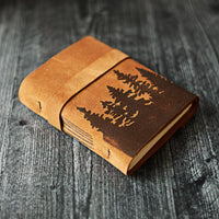 Pine Forest Leather Journal