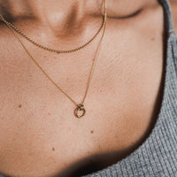 Family Circle Necklace | Silver