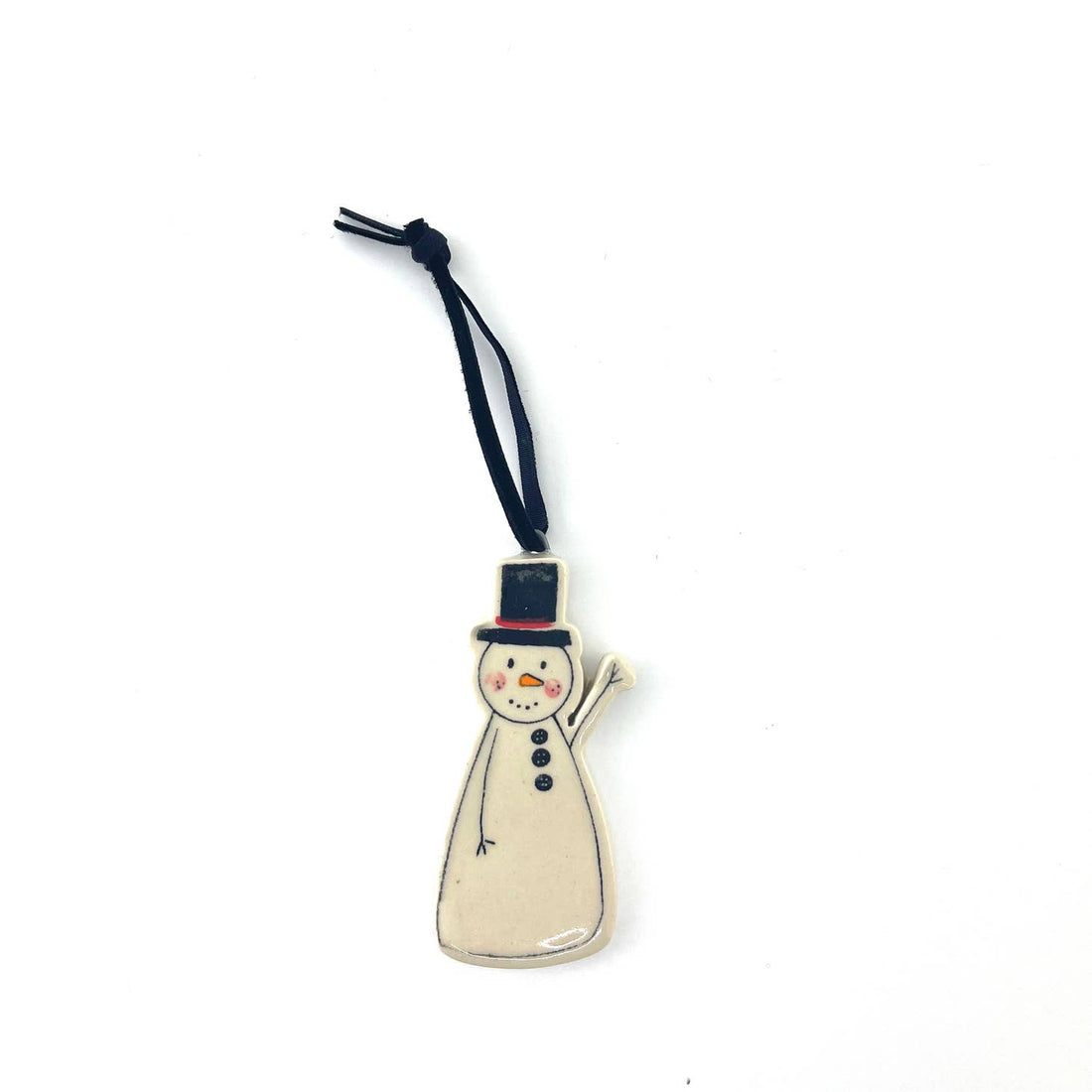 Top Hat Snowman Ornament