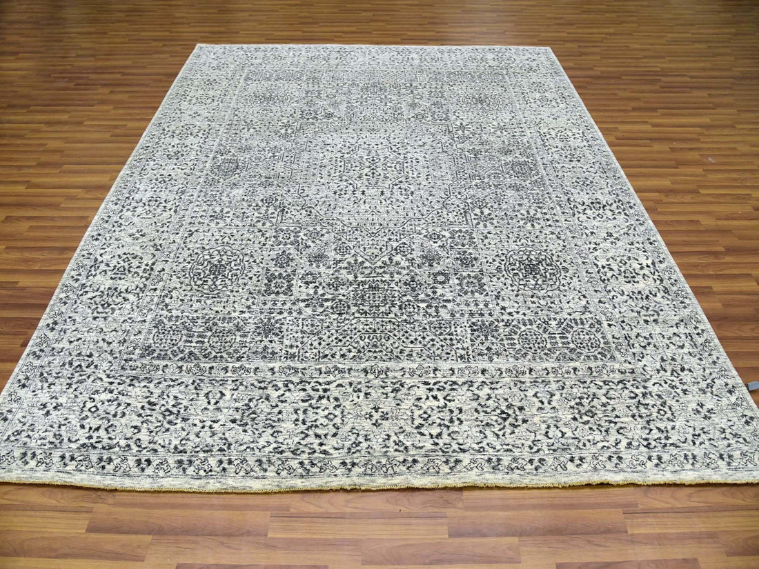 8'x9'10" | Neutral Persian Rug | Wool | 210000024428