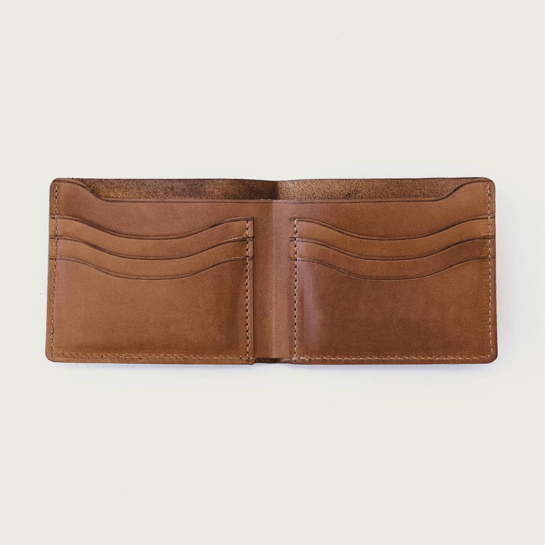Leather Bifold Wallet | Tan
