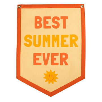 Best Summer Ever Camp Flag