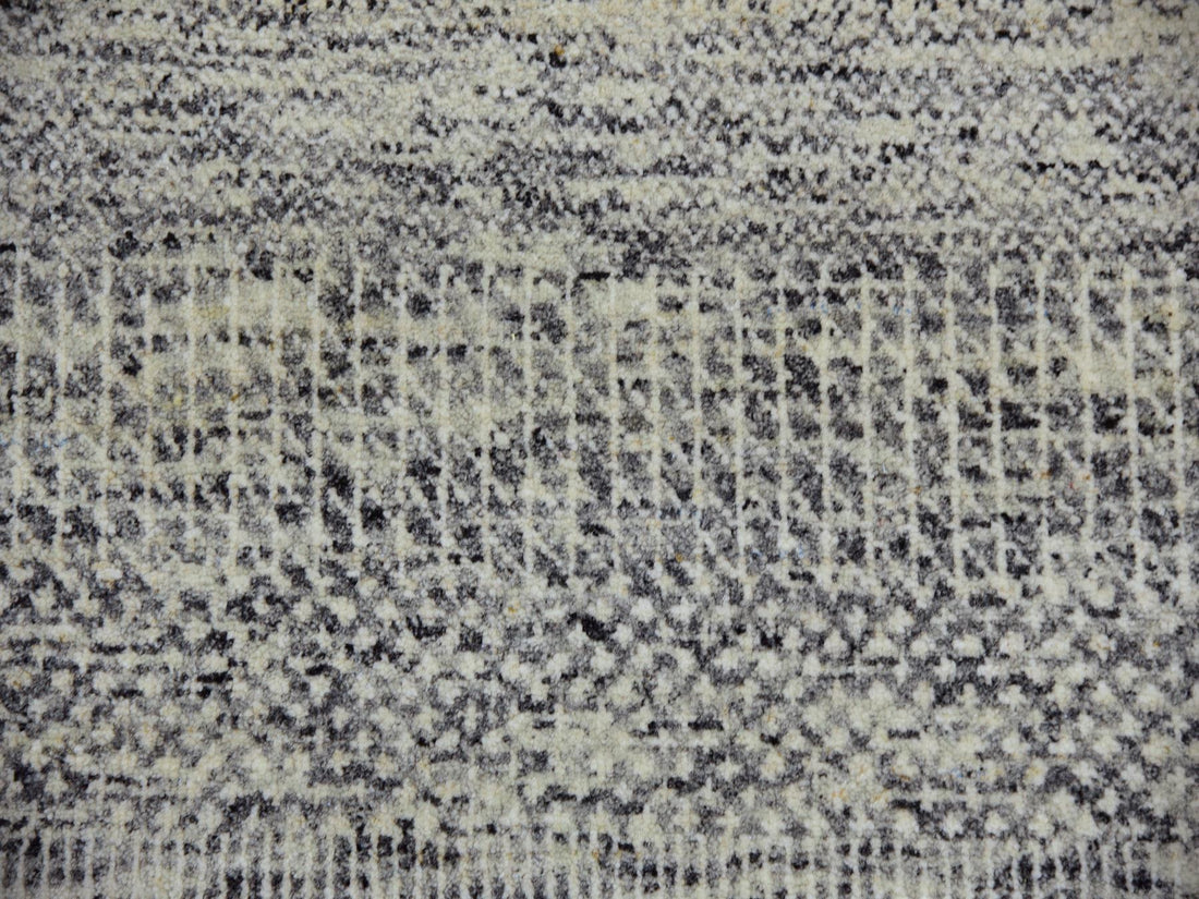9'0" x 12'4" | Gray Grass Undyed | Wool | 210000023722