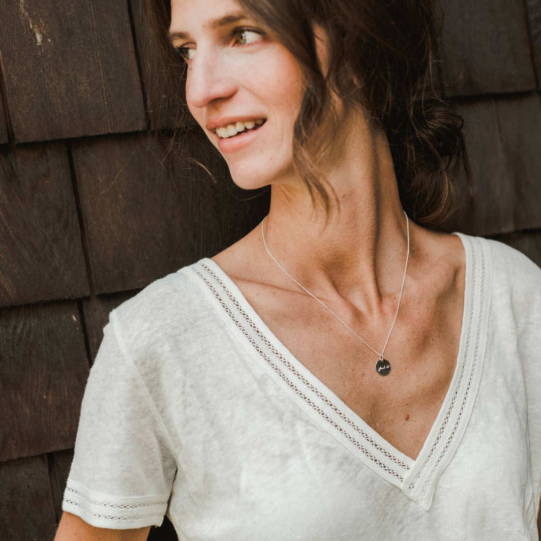 F*ck It Necklace | Silver