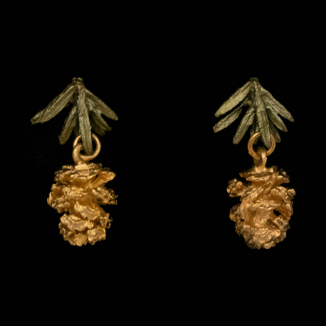 Pine Needle Post Earrings