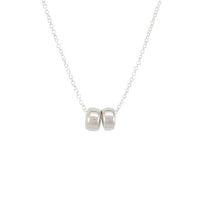 Friends Beads Necklace | Silver