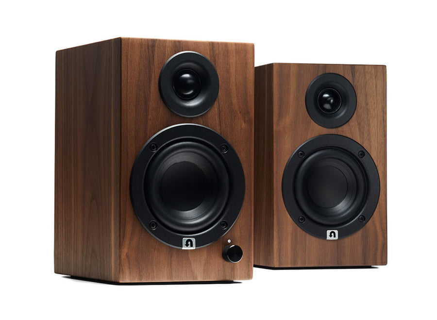 Ethos Powered Speakers | Walnut