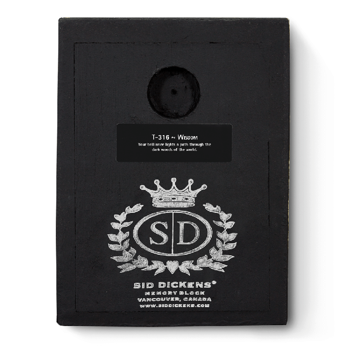 Wisdom T316 *Made to Order* | Sid Dickens Memory Block