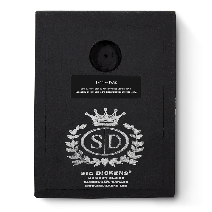 Paris T41 *Made to Order* | Sid Dickens Memory Block