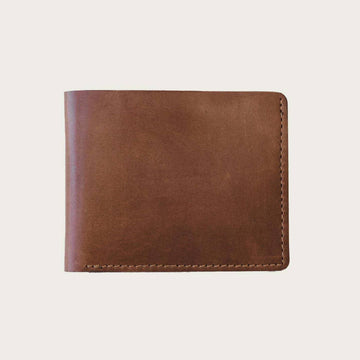 Leather Bifold Wallet | Tan