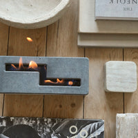 Flikr Fireplace | Xtra Large Black