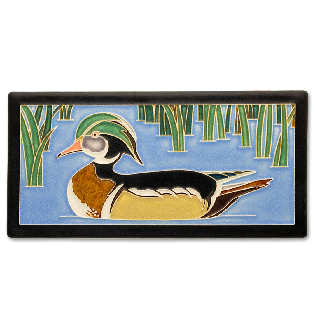 Motawi Wood Duck - 4x8