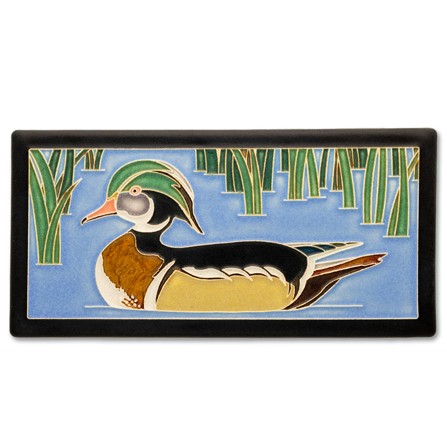Motawi Wood Duck - 4x8