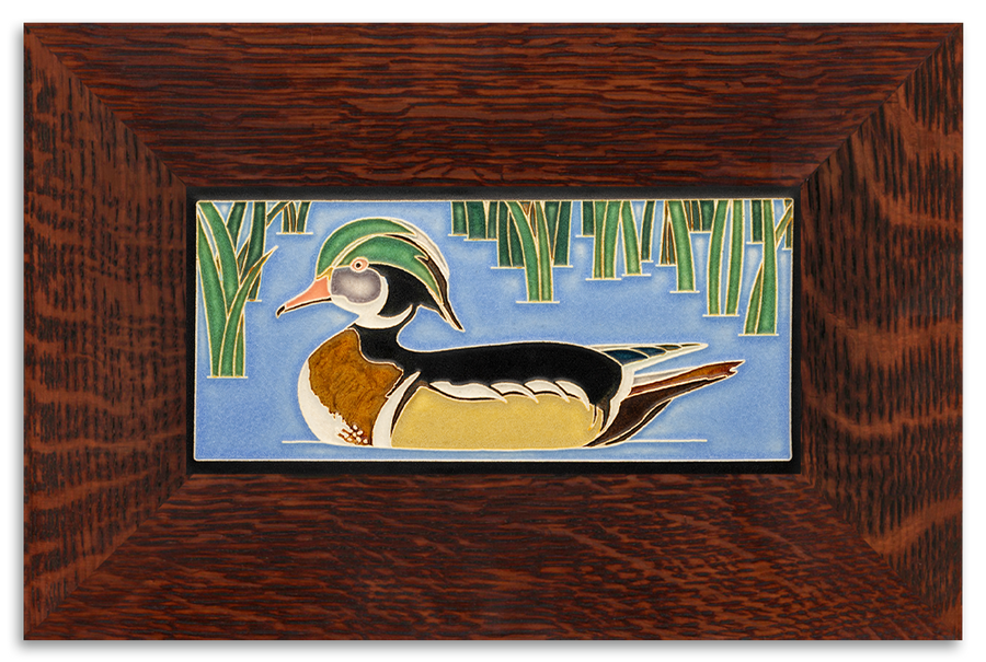 Motawi Wood Duck - 4x8
