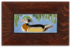 Motawi Wood Duck - 4x8 - The Artisan's Bench