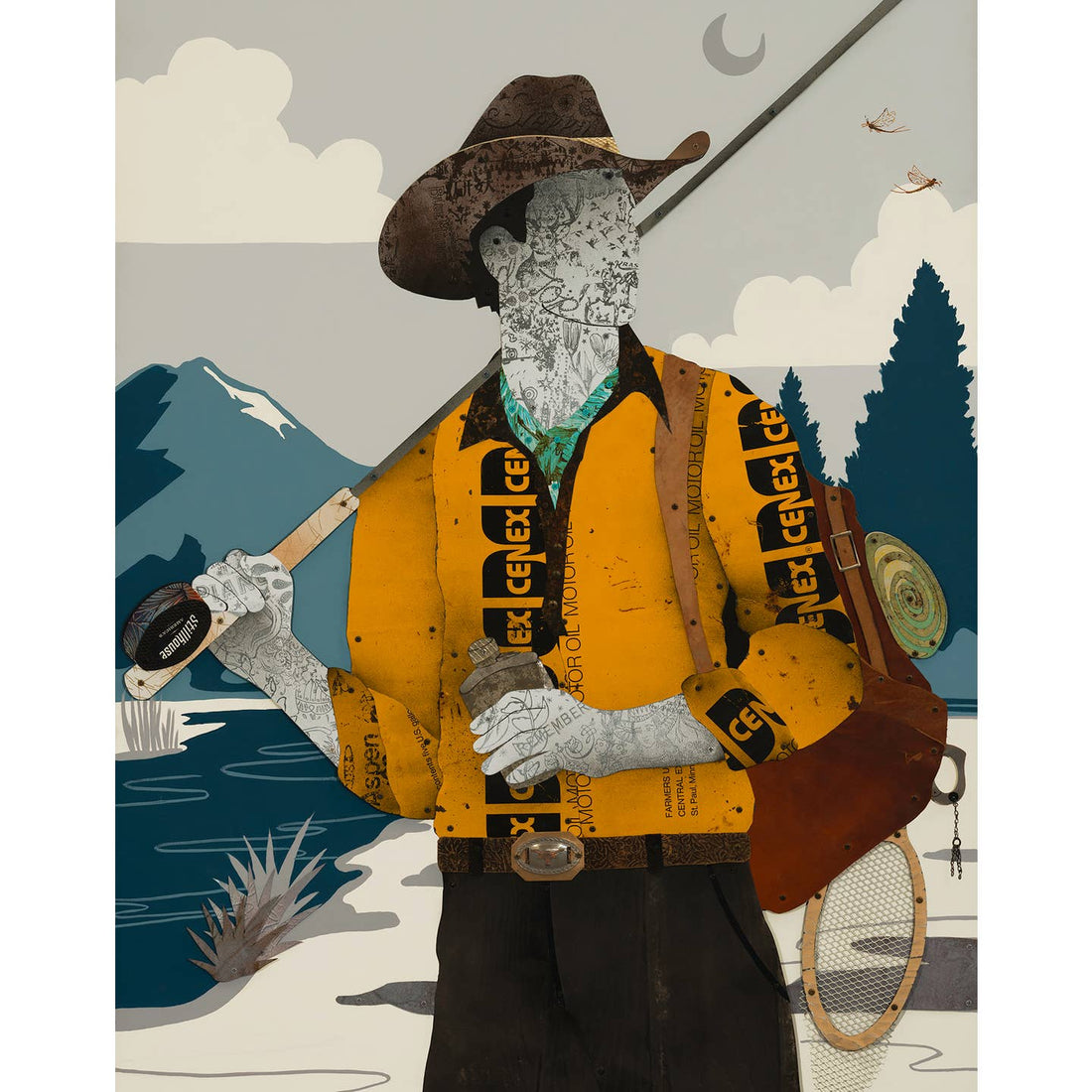 Whiskey in the Wind | Archival Print