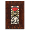 Motawi Dard Hunter Poppy in Red - 4x8