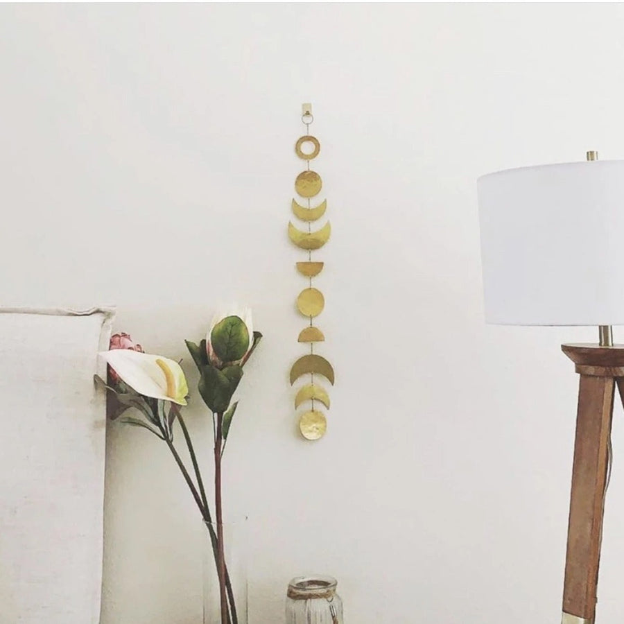 Vida + Luz | Moon Phases Wall Hanging – The Artisan's Bench
