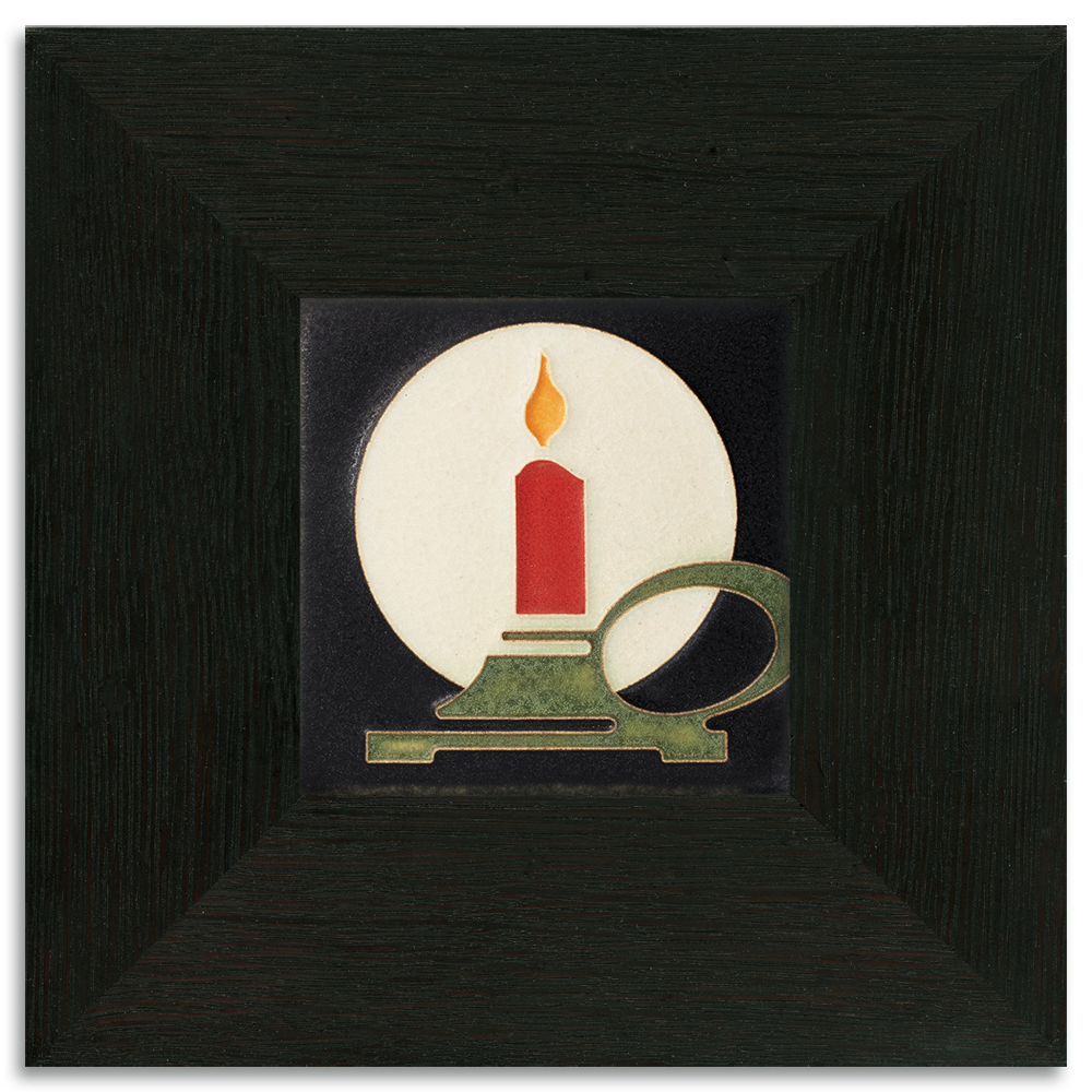 Motawi Candle in Black - 4x4