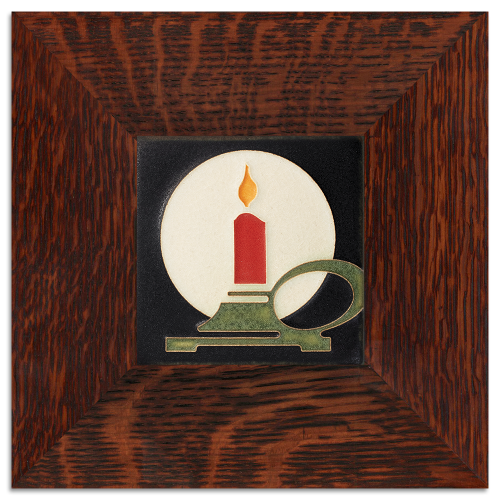 Motawi Candle in Black - 4x4