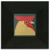 Motawi Rooster in Green - 4x4