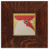 Motawi Rooster in Yellow - 4x4