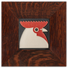 Motawi Rooster in Black - 4x4
