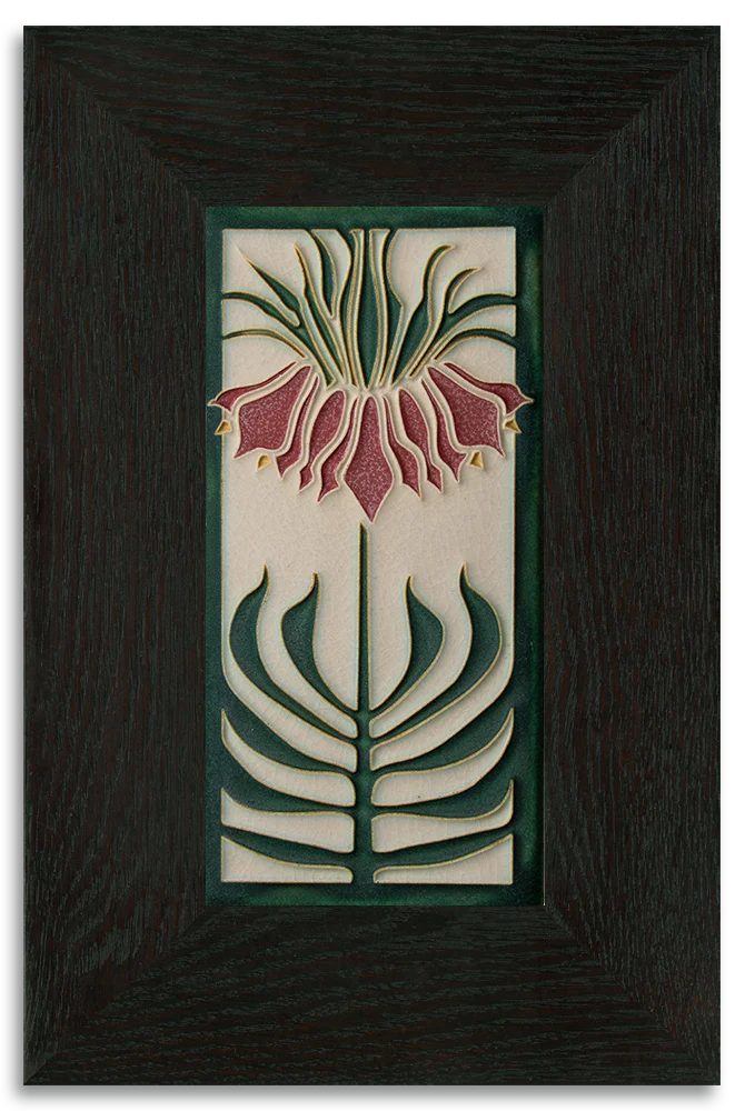 Motawi Persian Lily in Red - 4x8
