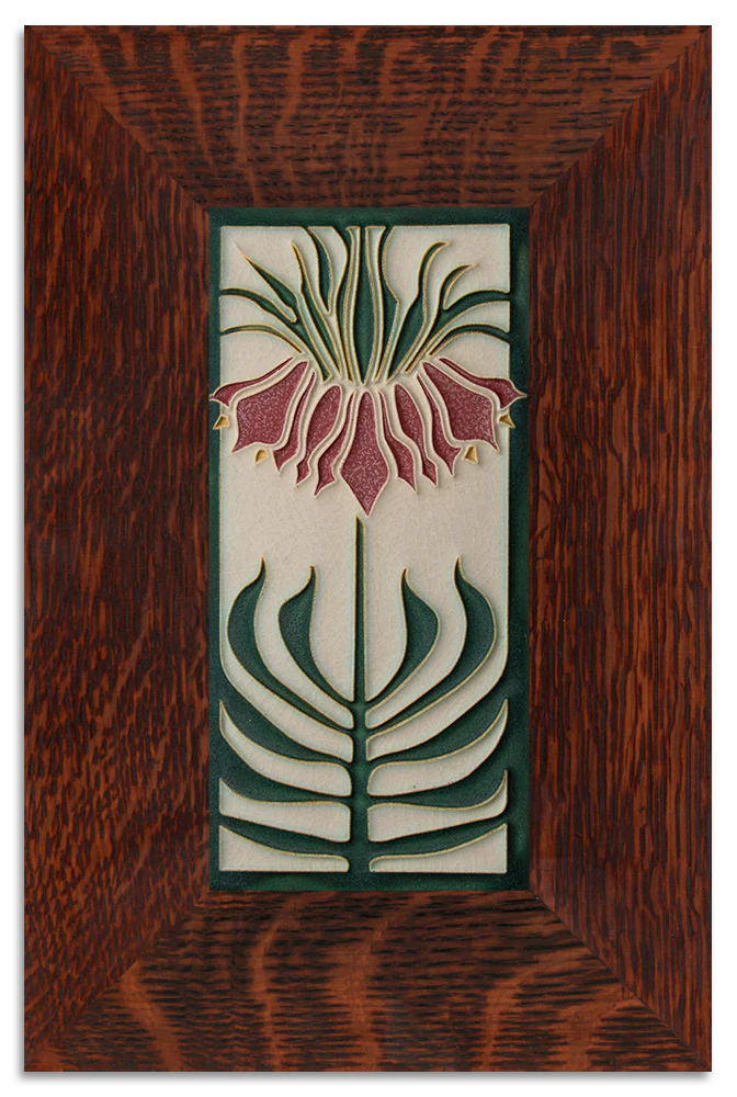 Motawi Persian Lily in Red - 4x8