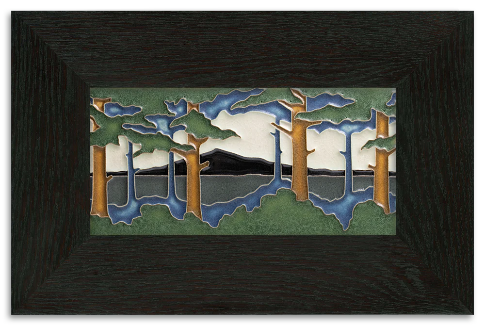 Motawi Pine Landscape Summer Horizontal - 4x8