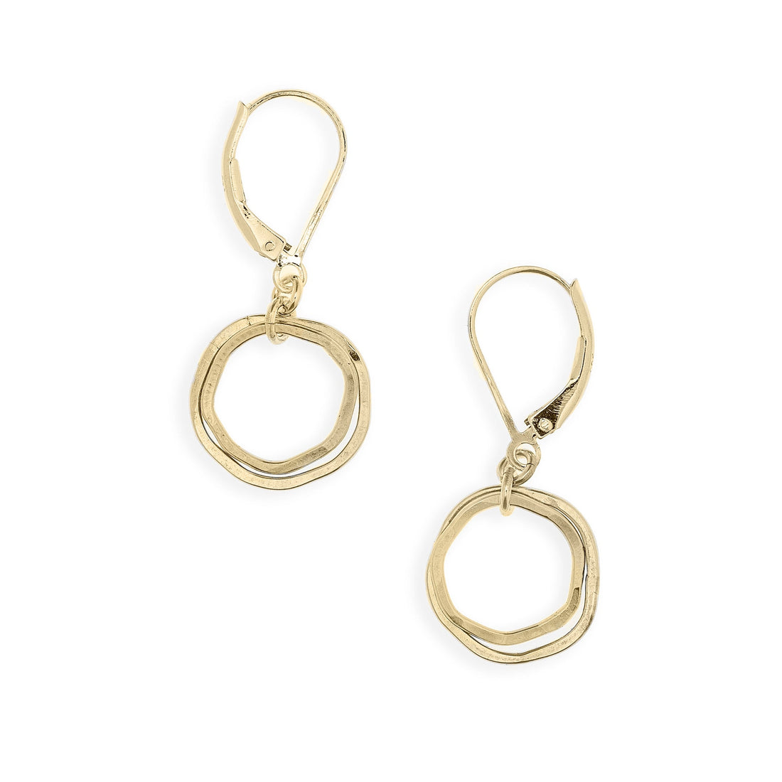 Mini Simple Caldera Earrings | Gold Filled