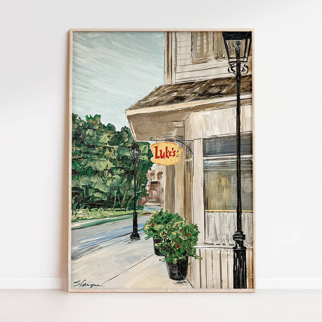 Luke's Diner Print | Multiple Sizes