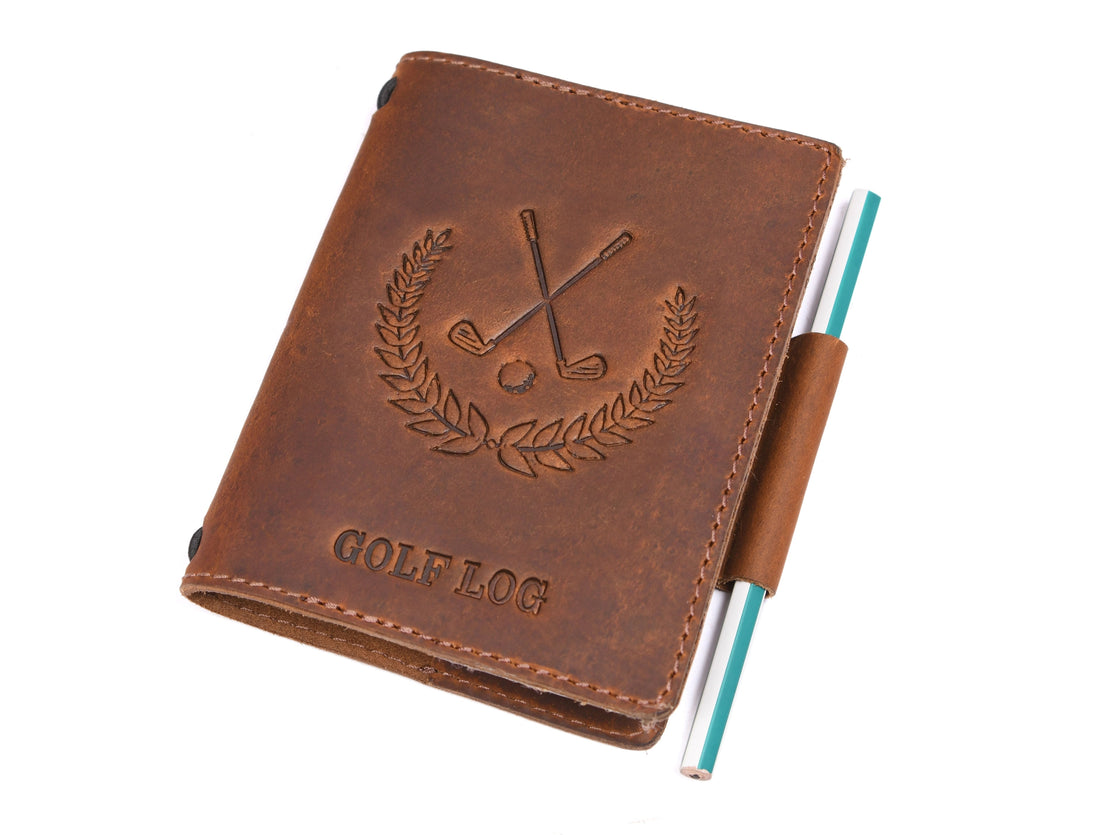 Golf Leather Logbook