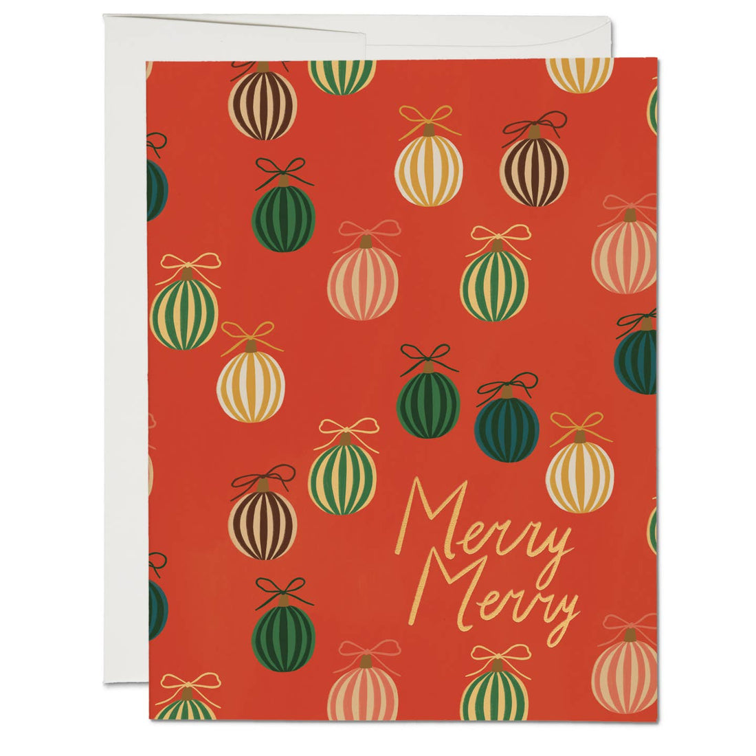 Merry Ornaments Holiday Card