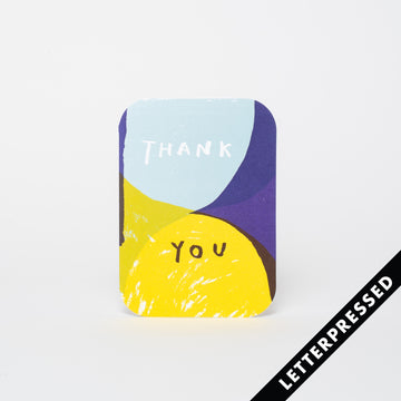 Color Study Thank You Card
