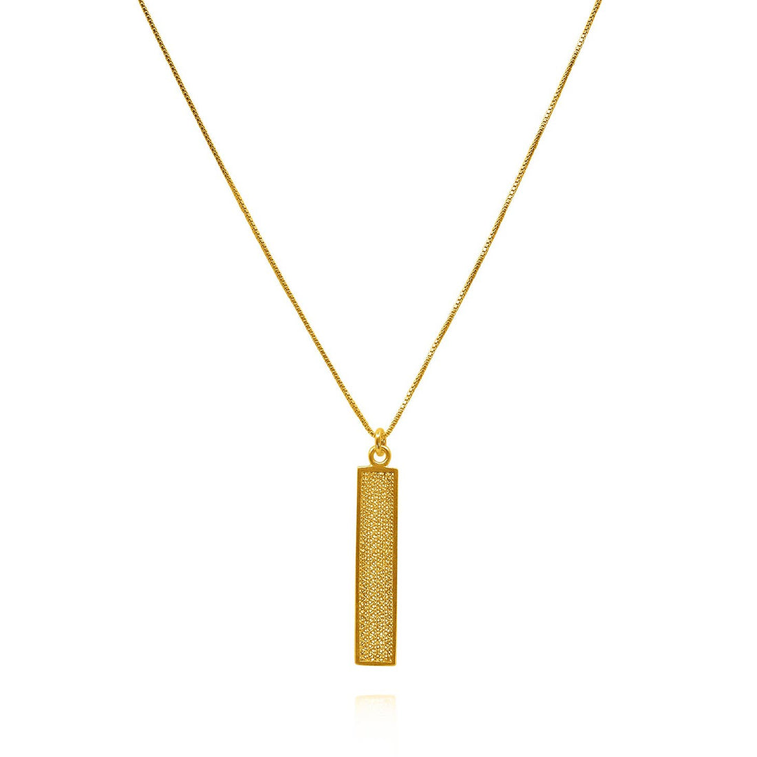 Basil Pendant Necklace | Gold