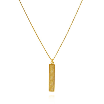 Basil Pendant Necklace | Gold