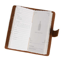 Wine Leather Logbook