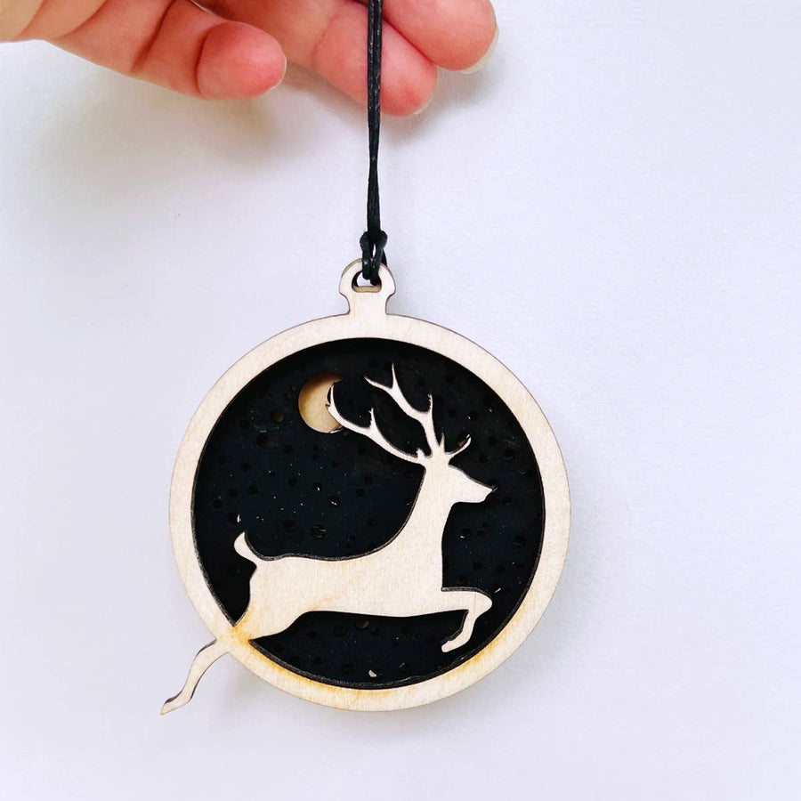Deer Light Up Ornament