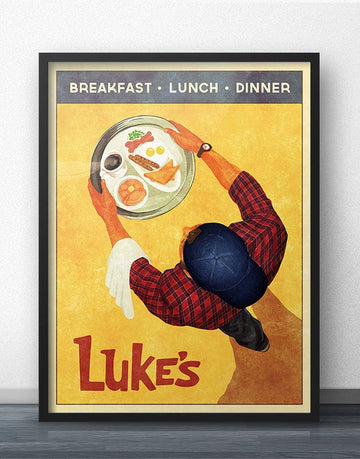 Luke's Diner Poster | Multiple Sizes