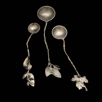 Nesting Herb Spoon Set | Silver