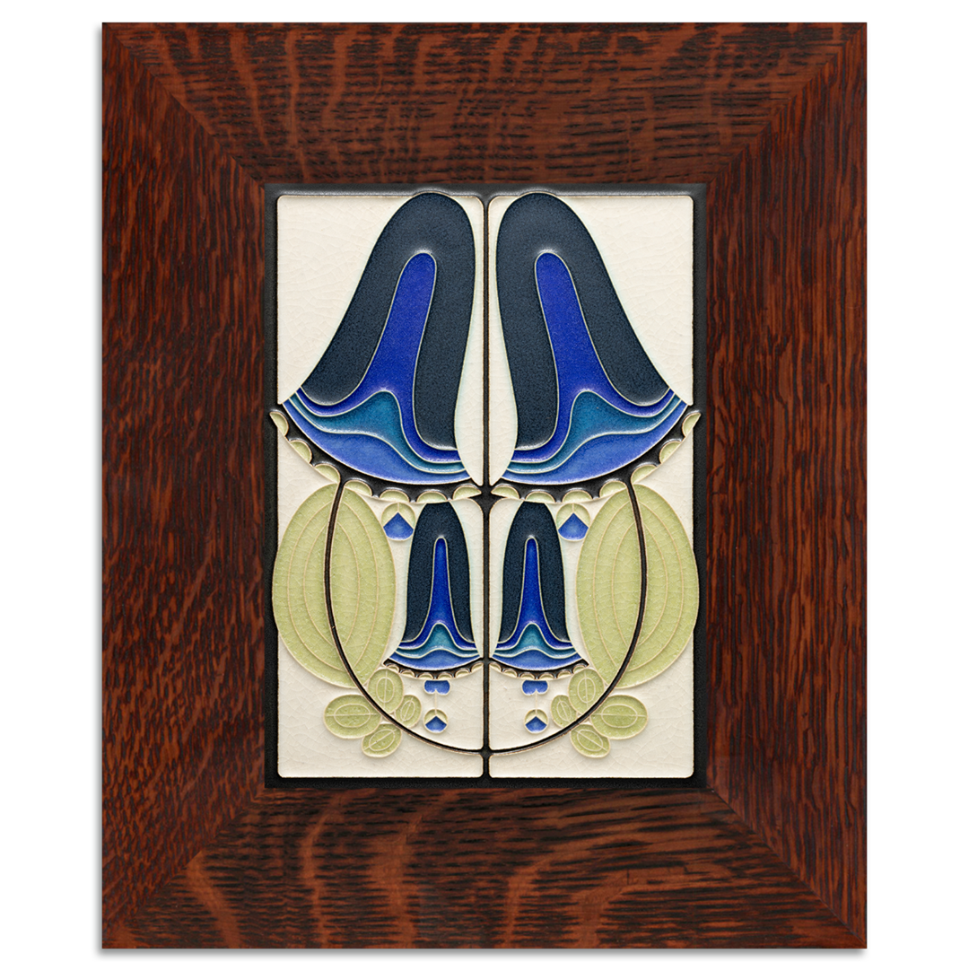 Motawi Blooming Bell in Blue - 6x8