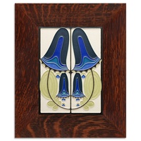 Motawi Blooming Bell in Blue - 6x8