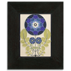 Motawi Dahlia in Blue - 6x8